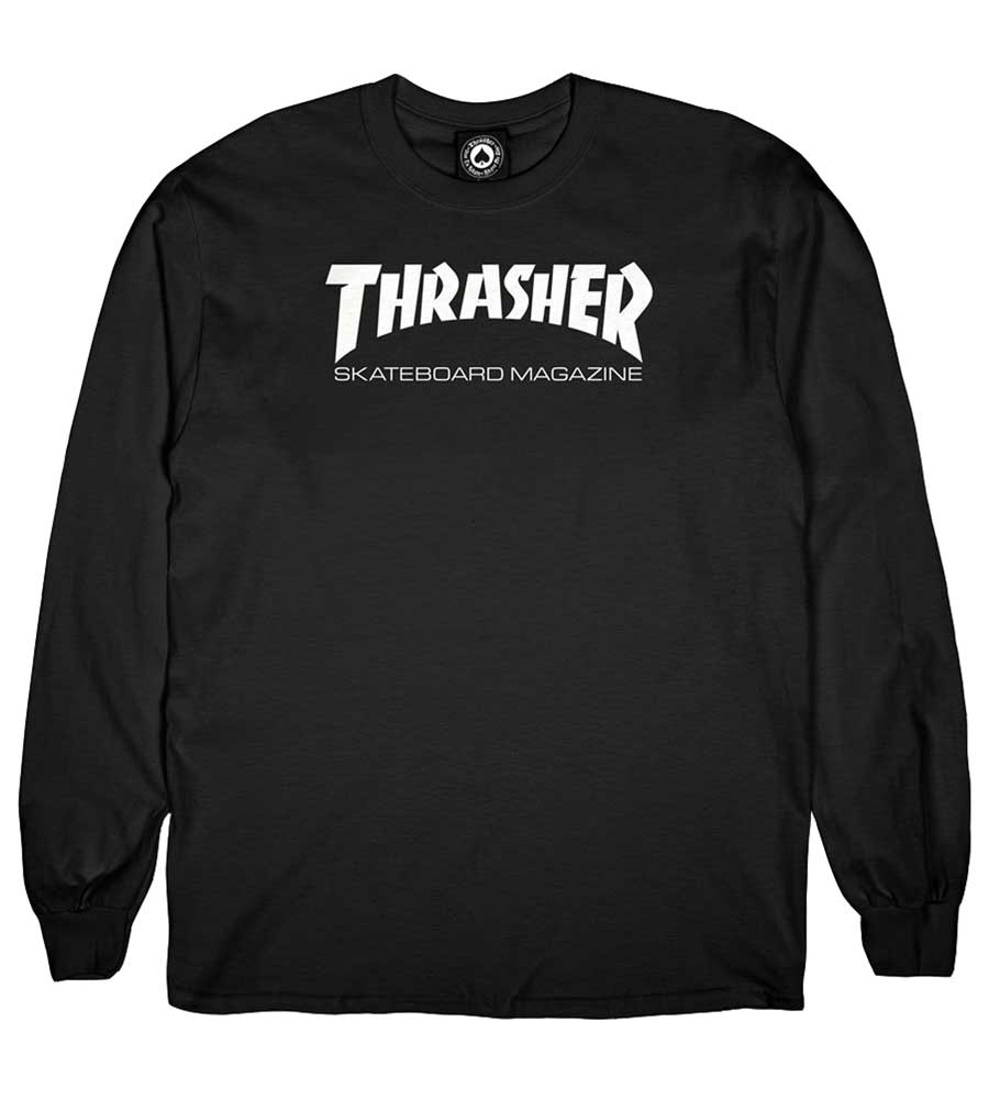 Thrasher Skate Mag Long Sleeve T-shirt - Black