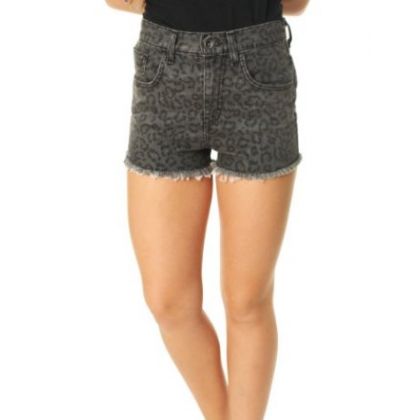 Vans Ladies Capital Denim Shorts Graphite