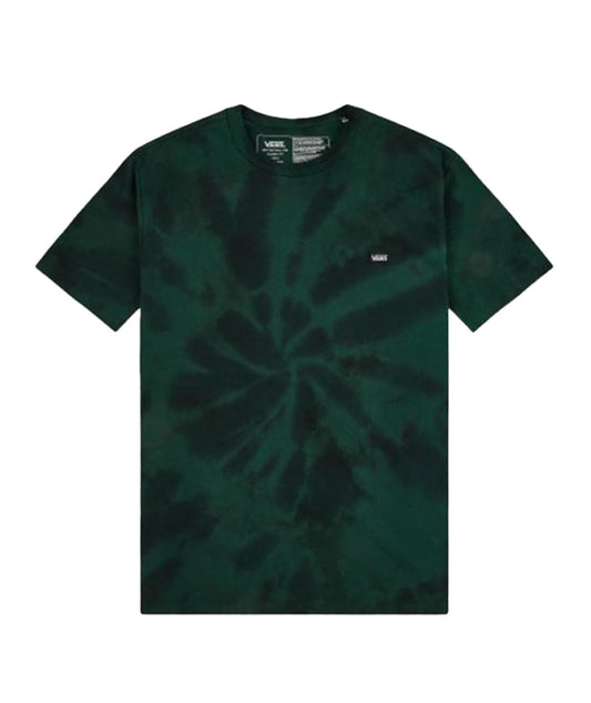 Vans Off The Wall Classic Spiral Tie Dye T-Shirt Scarab Black