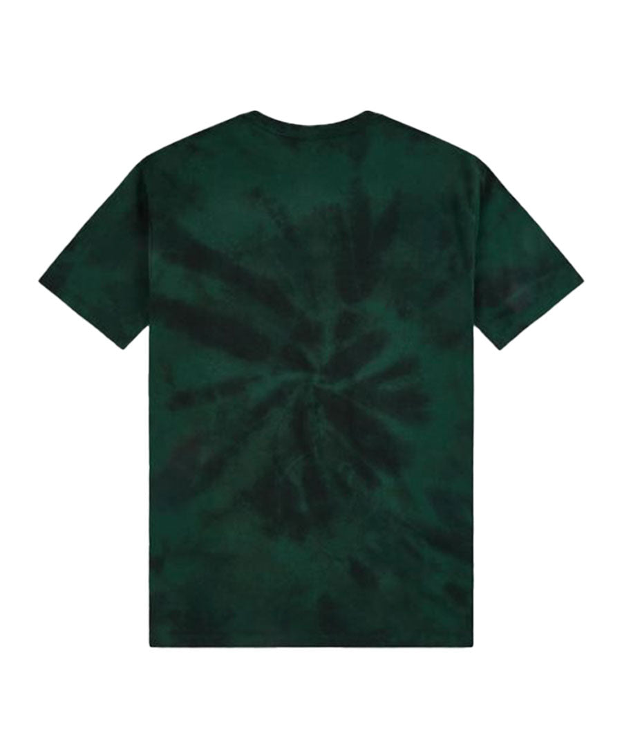 Vans Off The Wall Classic Spiral Tie Dye T-Shirt Scarab Black