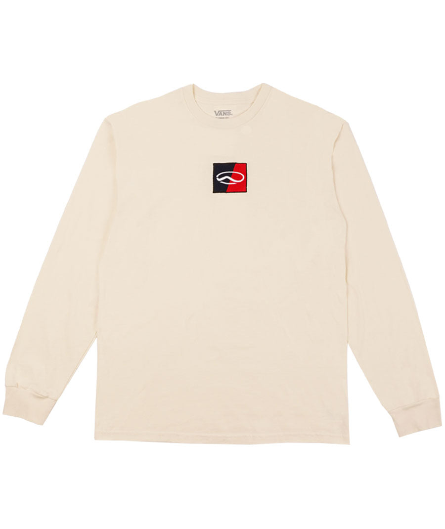 Vans Old Skool Classic Long Sleeve T-Shirt - Antique White