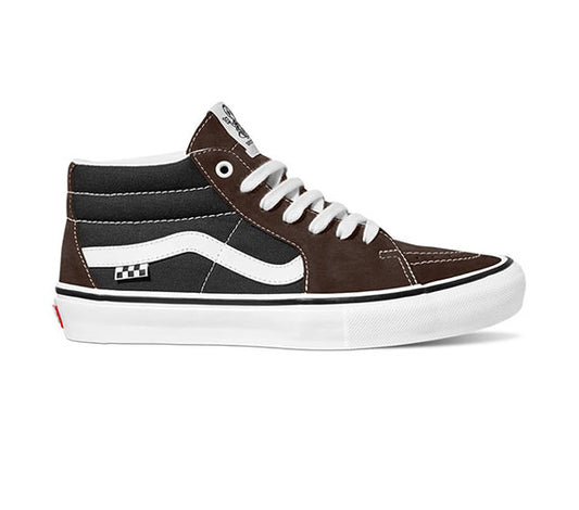 Vans Skate Grosso Mid - Dark Brown/Navy