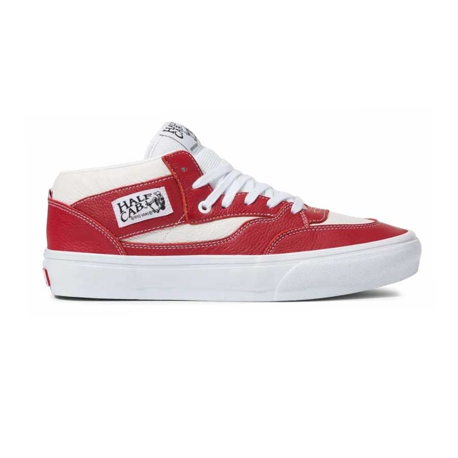 Vans Skate Half Cab '92 Sport Leather - Chili Pepper/White