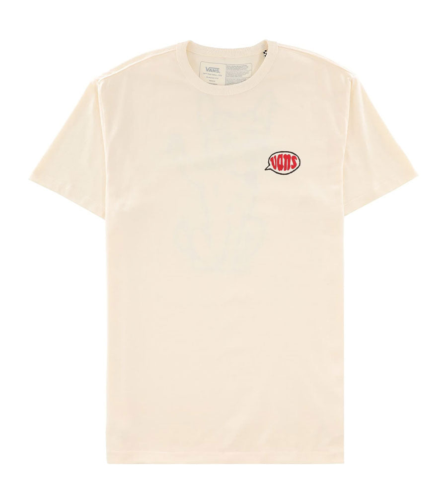 Vans Vans x Tyson P Dog Off The Wall T-Shirt - Antique White