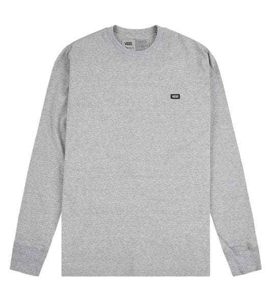 Vans Off The Wall Classic Long Sleeve T-Shirt - Athletic Heather Grey