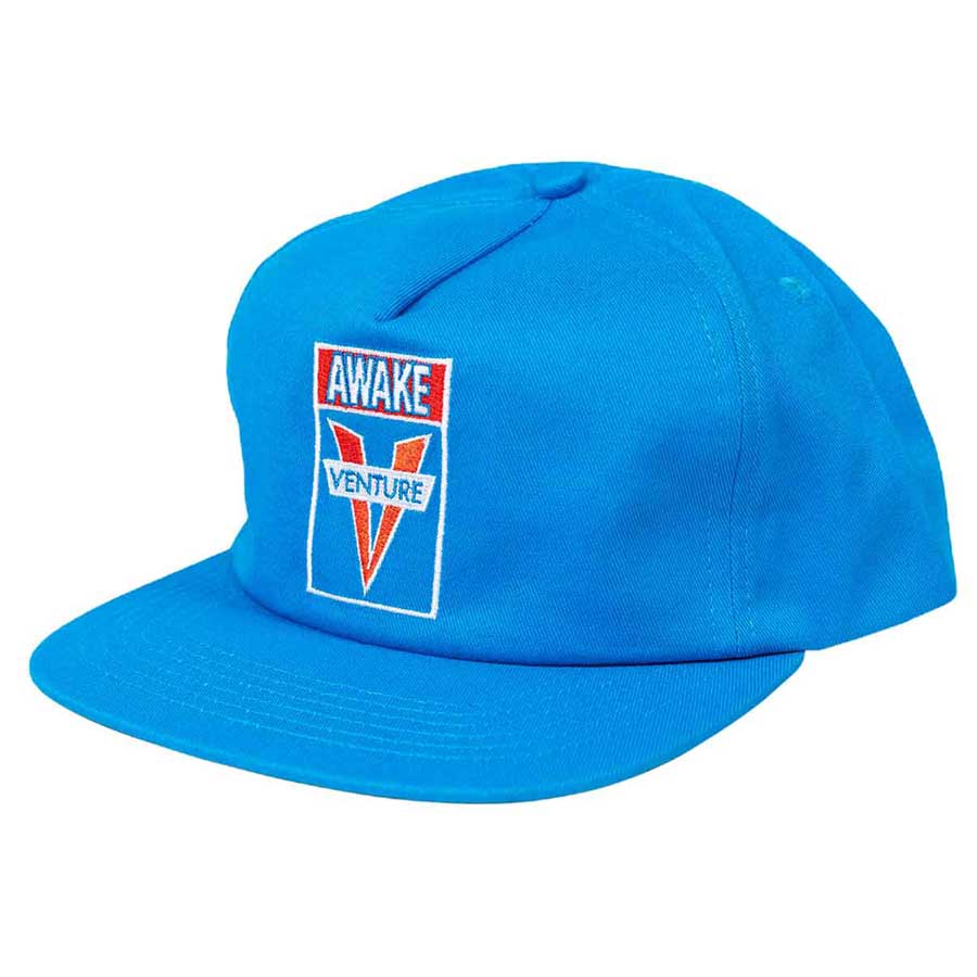 Venture Awake Snapback Cap - Blue/Red/White