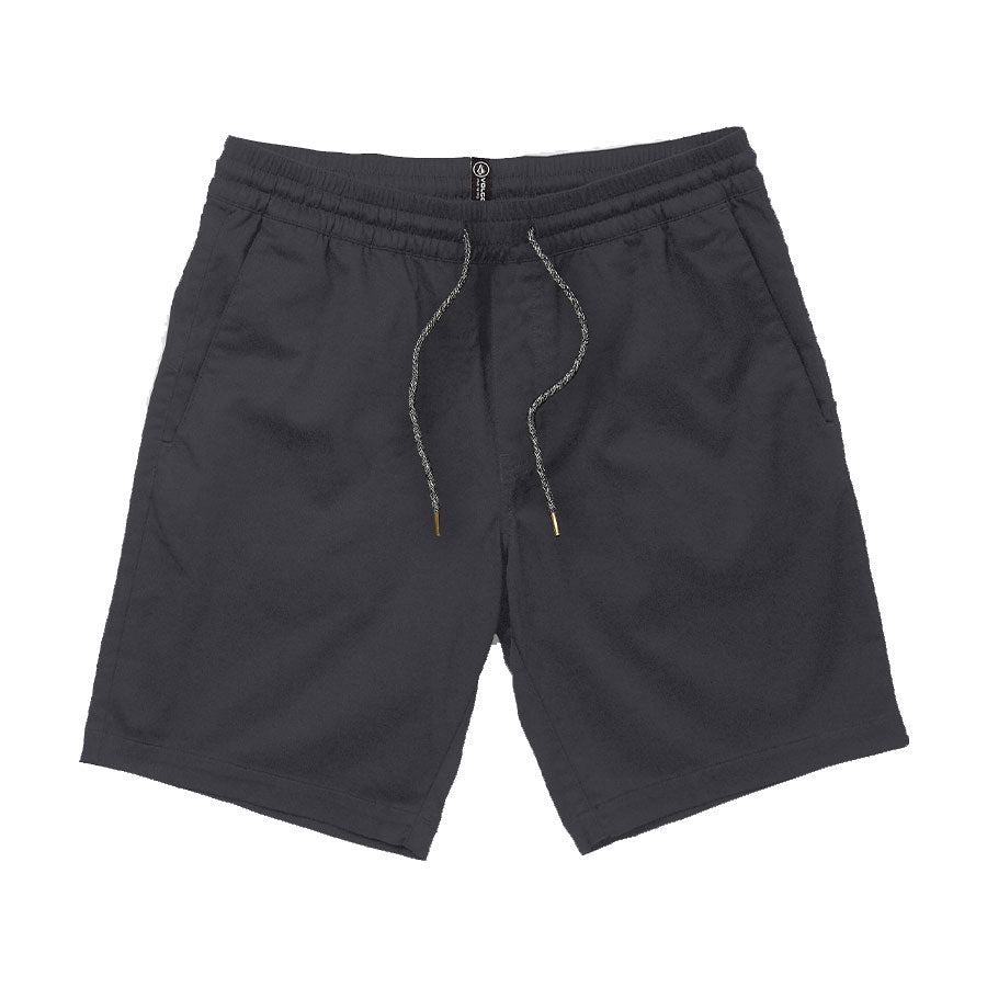 Volcom Frickin Elastic Waist 19" Short - Charcoal