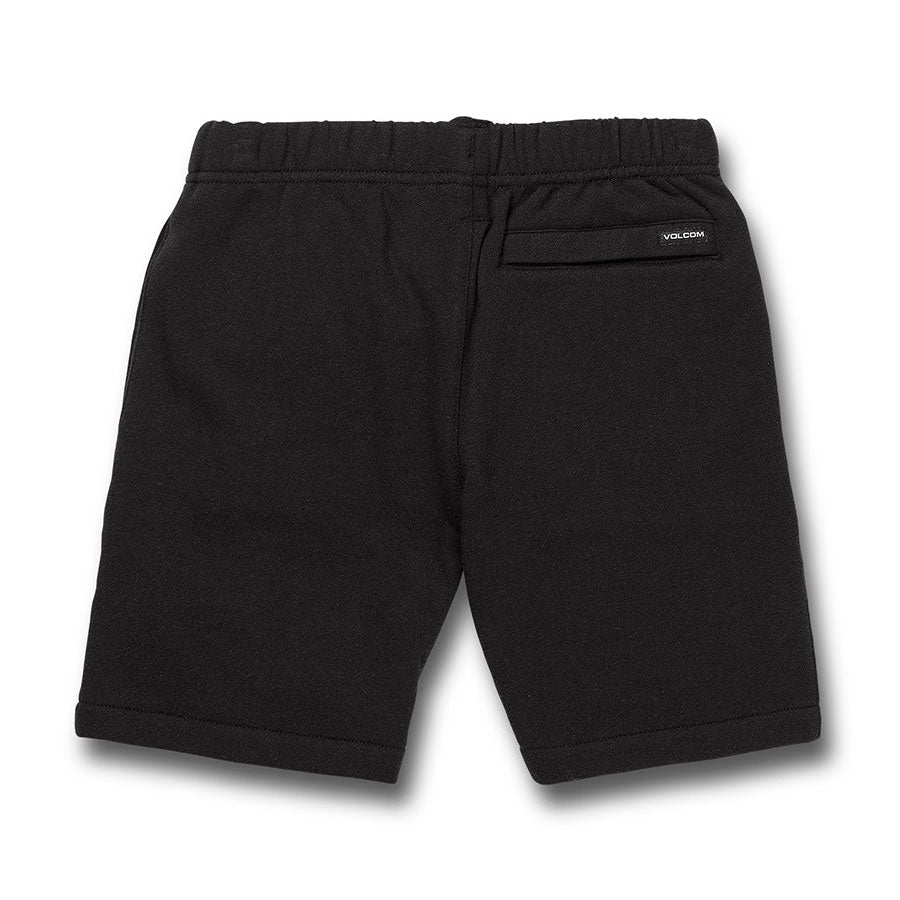 Volcom Kids Iconic Stone Fleece Short - New Black