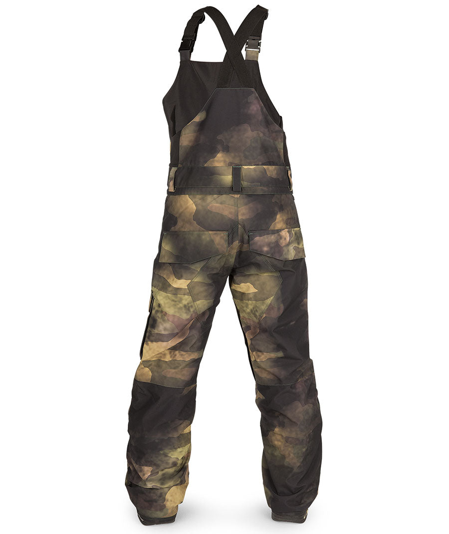 Volcom Kids' Barkley Insulated Bib Overall Pant Camouflage 2023