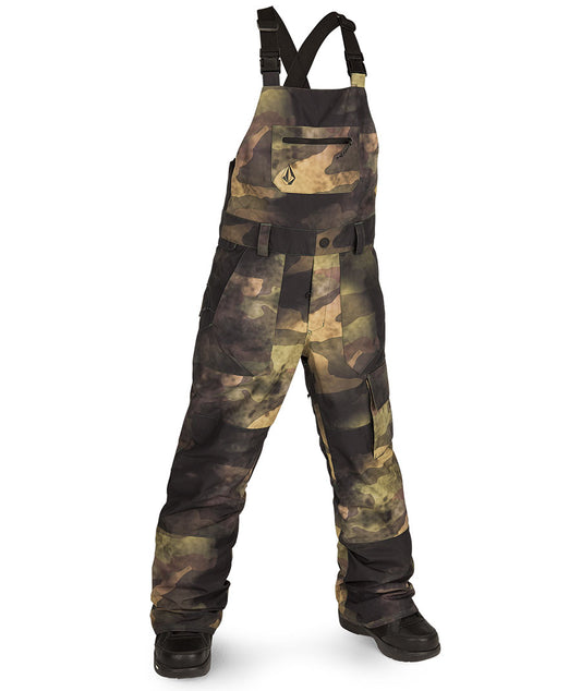 Volcom Kids' Barkley Insulated Bib Overall Pant Camouflage 2023
