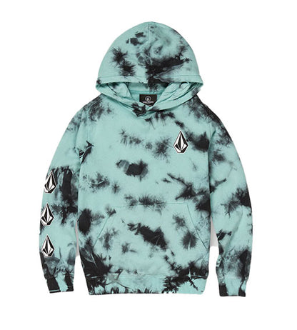 Volcom Kids’ Iconic Stone Plus Fleece Pullover Chlorine