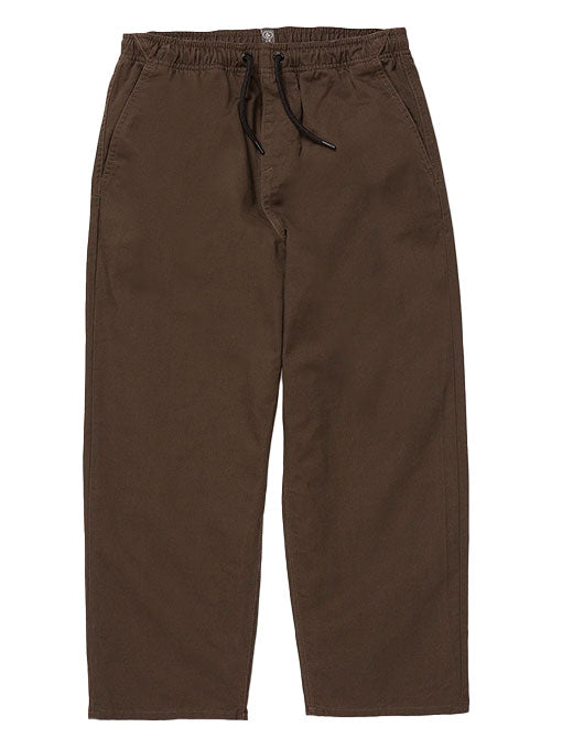 Volcom Kids' Outer Spaced Elastic Pant Dark Brown