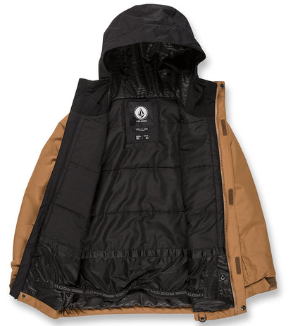 Volcom Kids' Stone.91 Insulated Jacket Caramel 2023