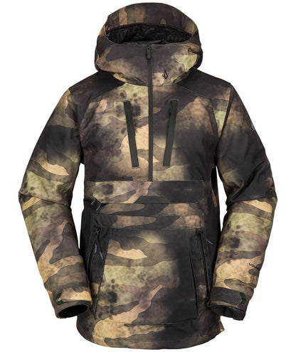 Volcom Men's Brighton Pullover Jacket Camouflage 2023