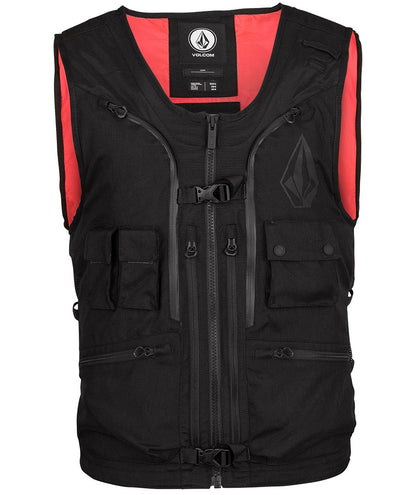 Volcom Men's Iguchi Slack Vest New Black