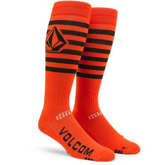 Volcom Men's Kootney Sock - Orange Shock 2023