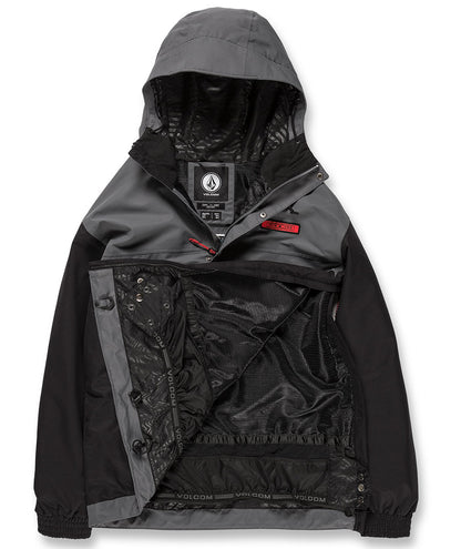 Volcom Men's Longo Pullover Jacket Black 2023