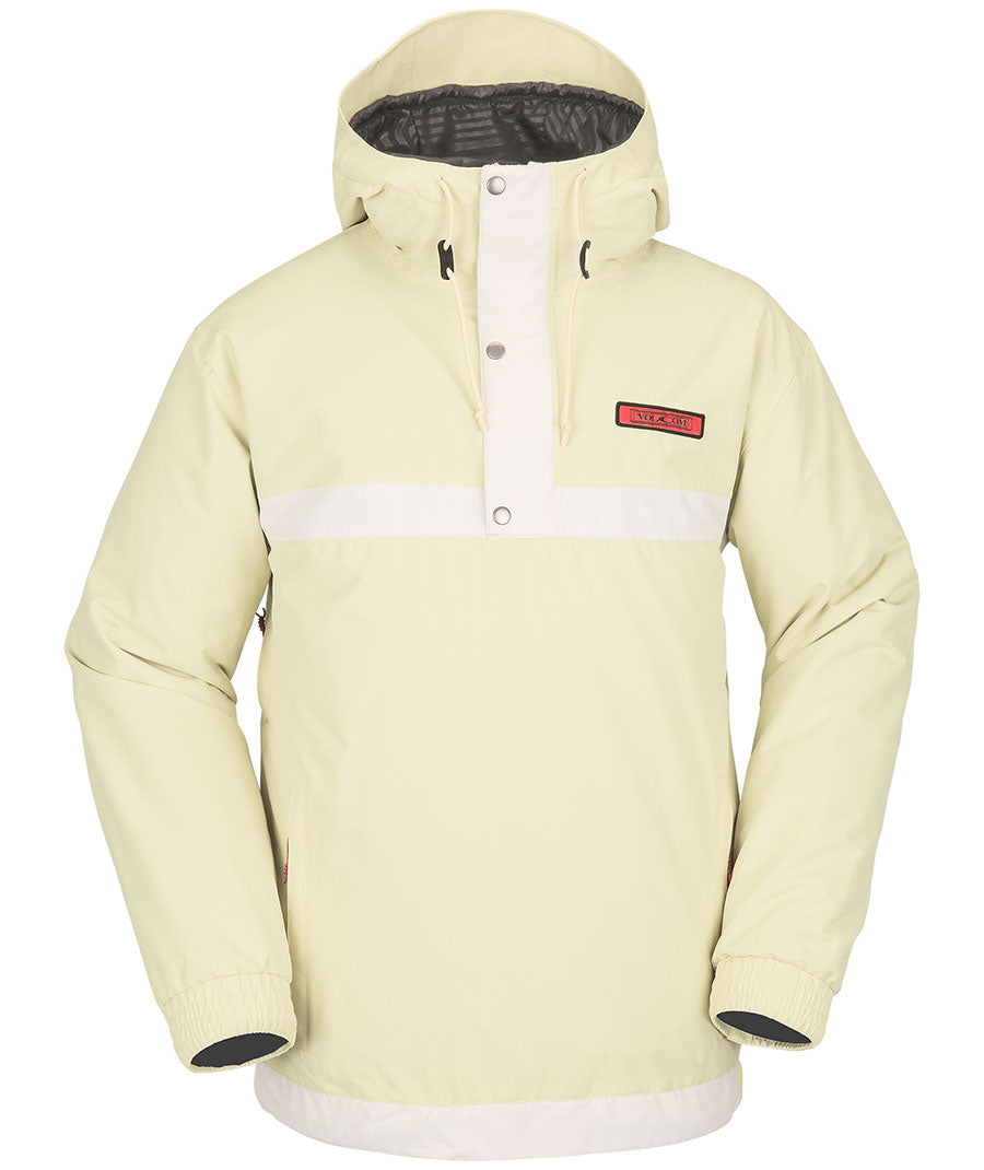 Volcom Men's Longo Pullover Jacket Yellow 2023