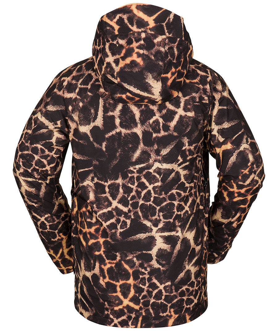 Volcom Men's Stone Stretch Gore-Tex Jacket Gold Giraffe 2023