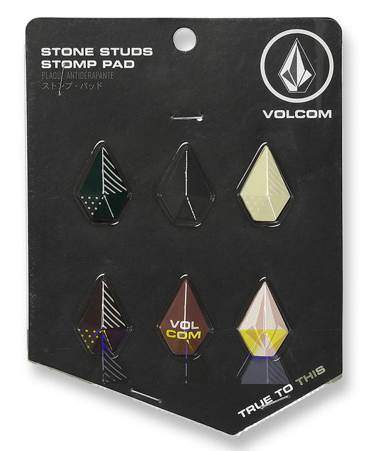 Volcom Men's Stone Studs Stomp Pads Multi 2023