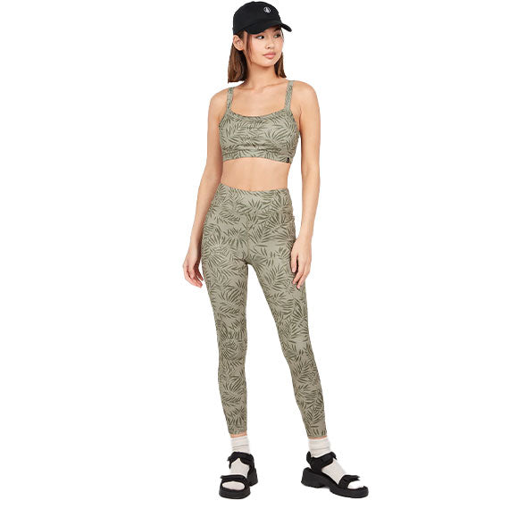 Volcom Women's Lived In Legging Dark Camo