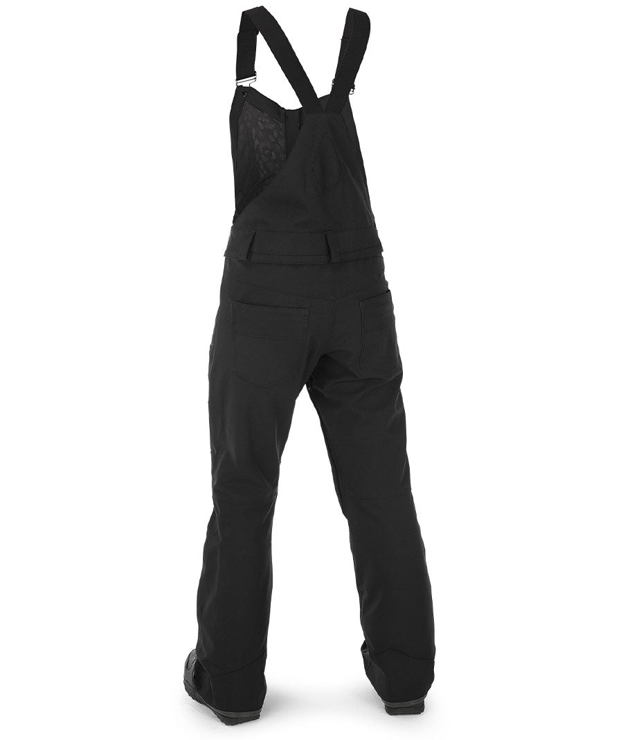Volcom Womens' Swift Bib Overall Pant Black 2023