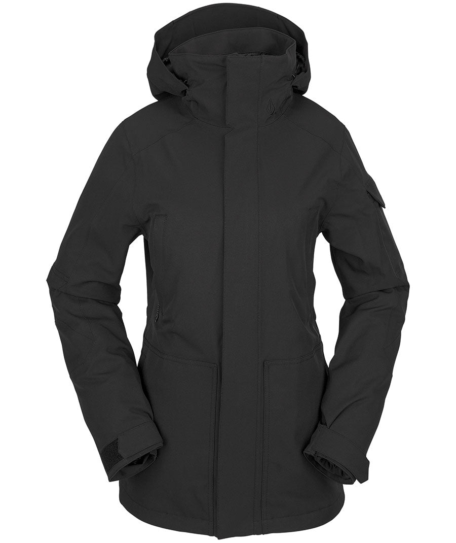 Volcom Womens' T.T.T. 4-In-1 Jacket Black 2023