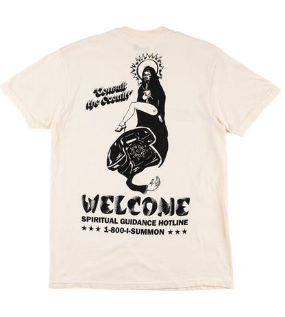 Welcome Hotline 3 T-Shirt - Bone