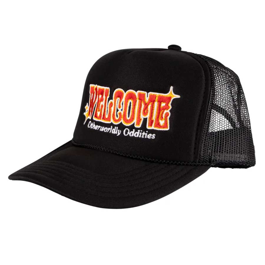 Welcome Oddities Trucker Cap Black