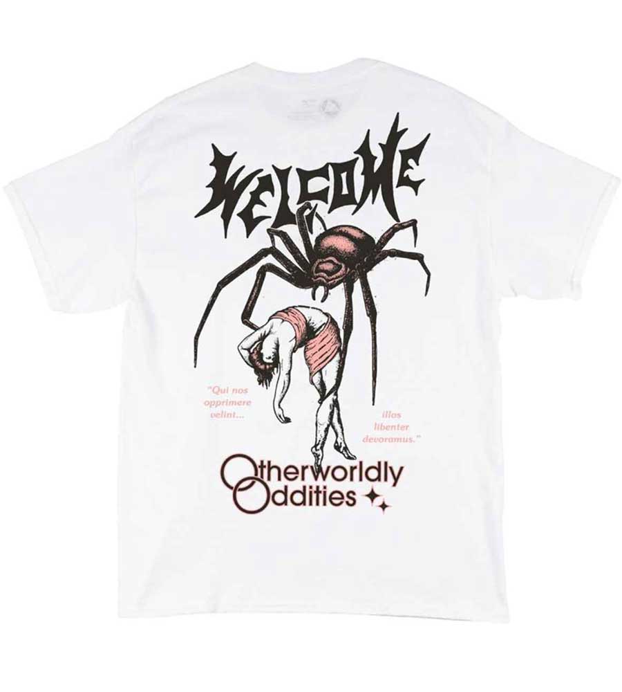 Welcome Widow Basic T-Shirt - White