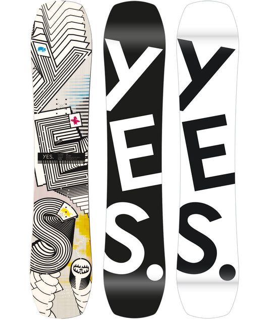 YES Kids' First Basic Snowboard 2023