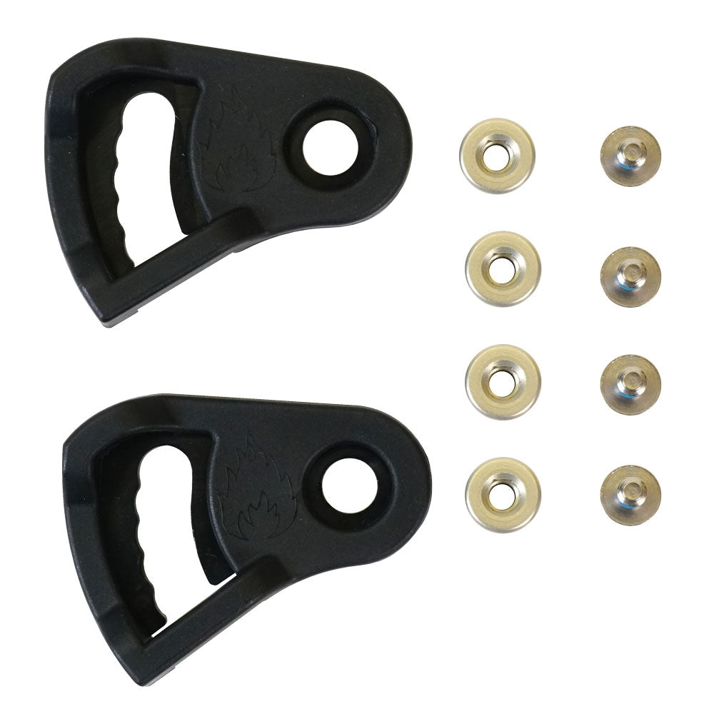 Spark R&D Tip & Tail Clips Black