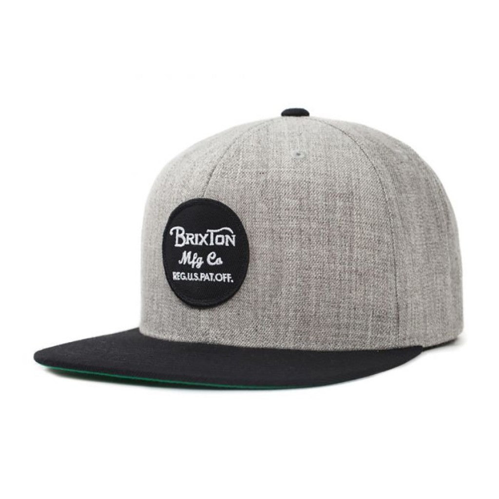 Brixton Wheeler Cap Light Grey/Black