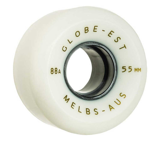 Globe Bruiser White/Black Wheel 55mm