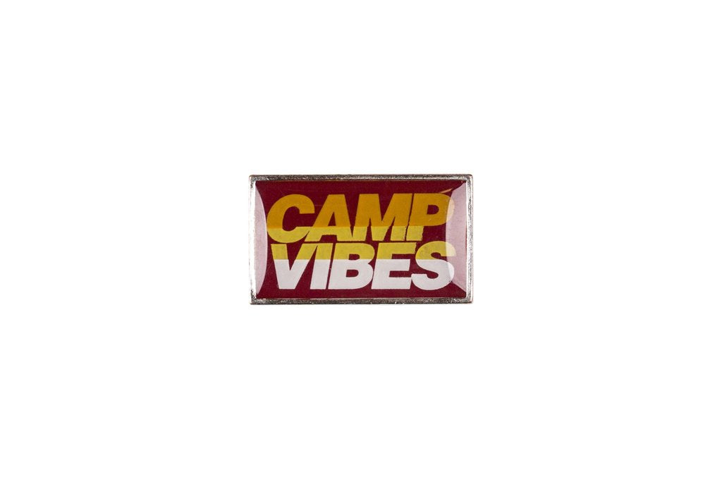 Poler Camp Vibes Pin Red