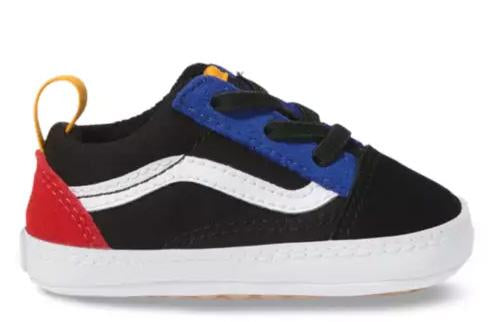 Vans Baby Old Skool Crib Color Block/Blk