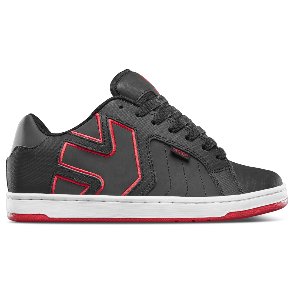 etnies Fader 2 Shoe Black/White/Red