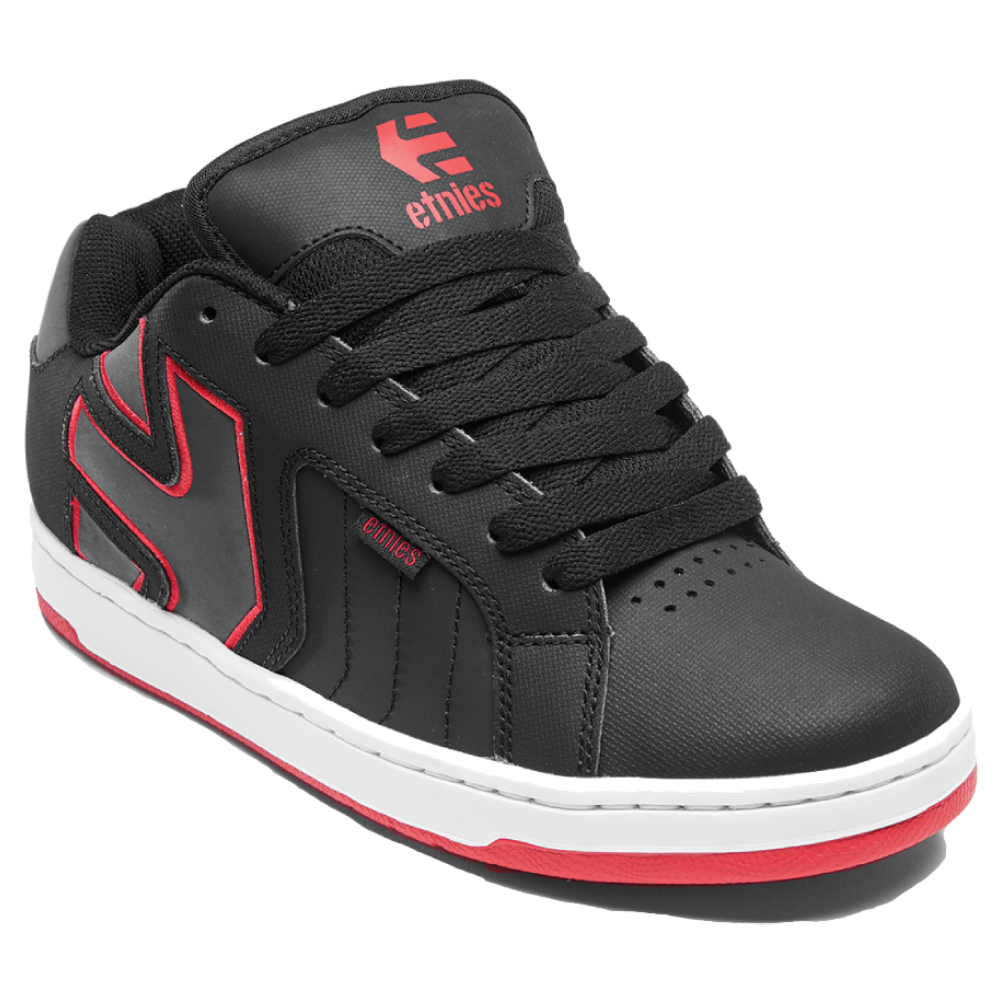 etnies Fader 2 Shoe Black/White/Red