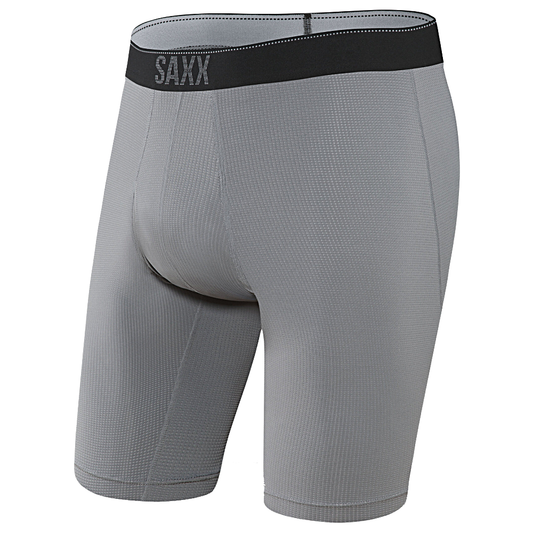 Saxx Quest Long Leg Boxer Dark Charcoal